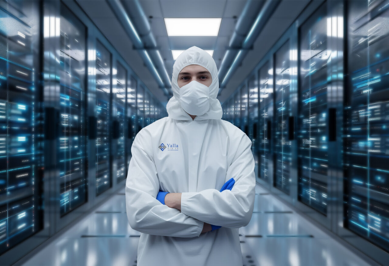 Data center clean room maintenance in Dubai by Yalla Fix It