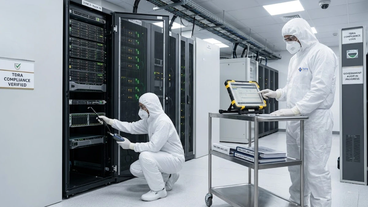 Data centre cleaning services