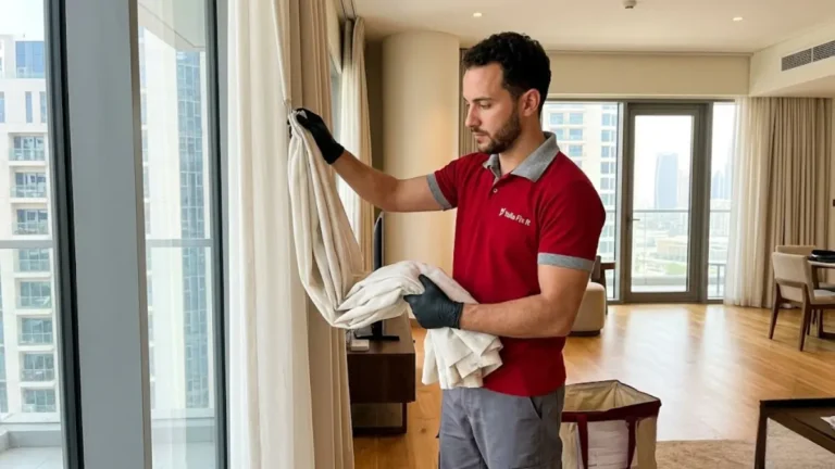 Curtain Cleaning in Dubai: On Site vs Take Away and When Each Works